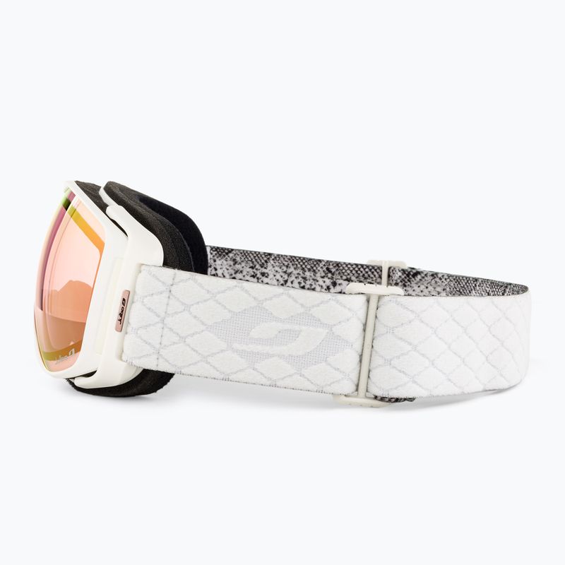Occhiali da sci da donna Julbo Luna Reactiv High Contrast bianco/rosa flash 4
