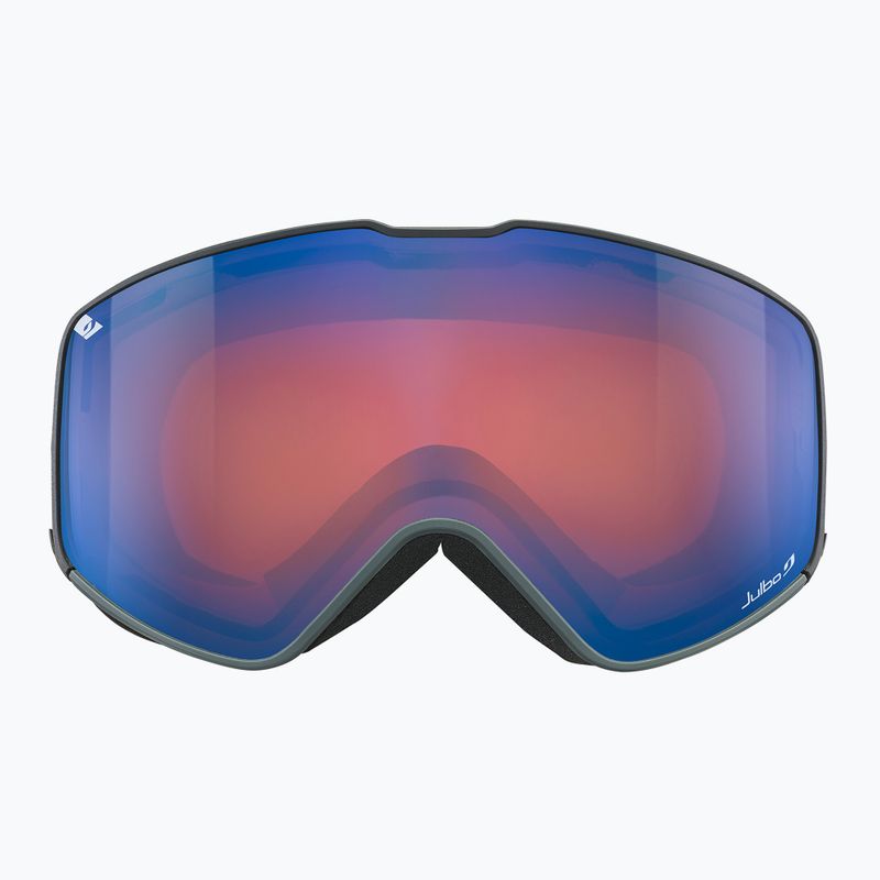 Occhiali da sci Julbo Alpha nero/goldange/blu flash 2