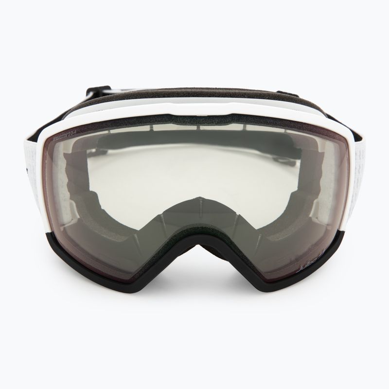 Maschera da sci Julbo Hit OTG Reactiv High Contrast white/black/flash purple 2