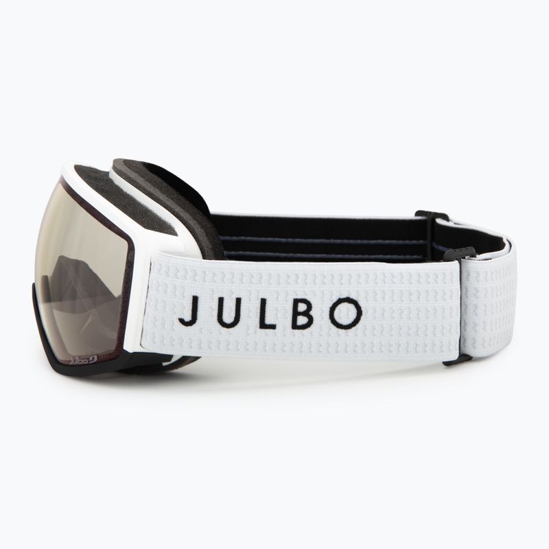 Maschera da sci Julbo Hit OTG Reactiv High Contrast white/black/flash purple 4