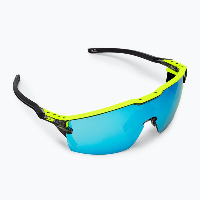 Occhiali da sole Julbo Ultimate Cover Polar 4 Hd nero/giallo fluo/capsule ocean master 2