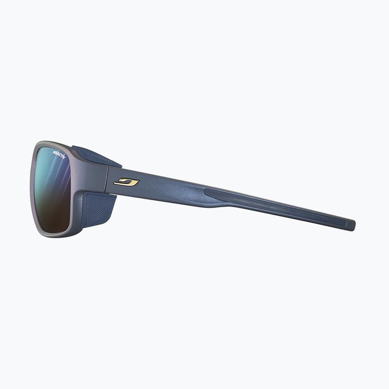 Occhiali da sole Julbo Monterosa 2 Reactiv iridescent cyan blue/purple 4