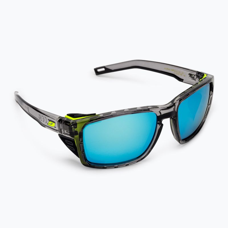 Occhiali da sole Julbo Shield Polar 4 Hd nero/giallo fluo/capsule ocean master 2
