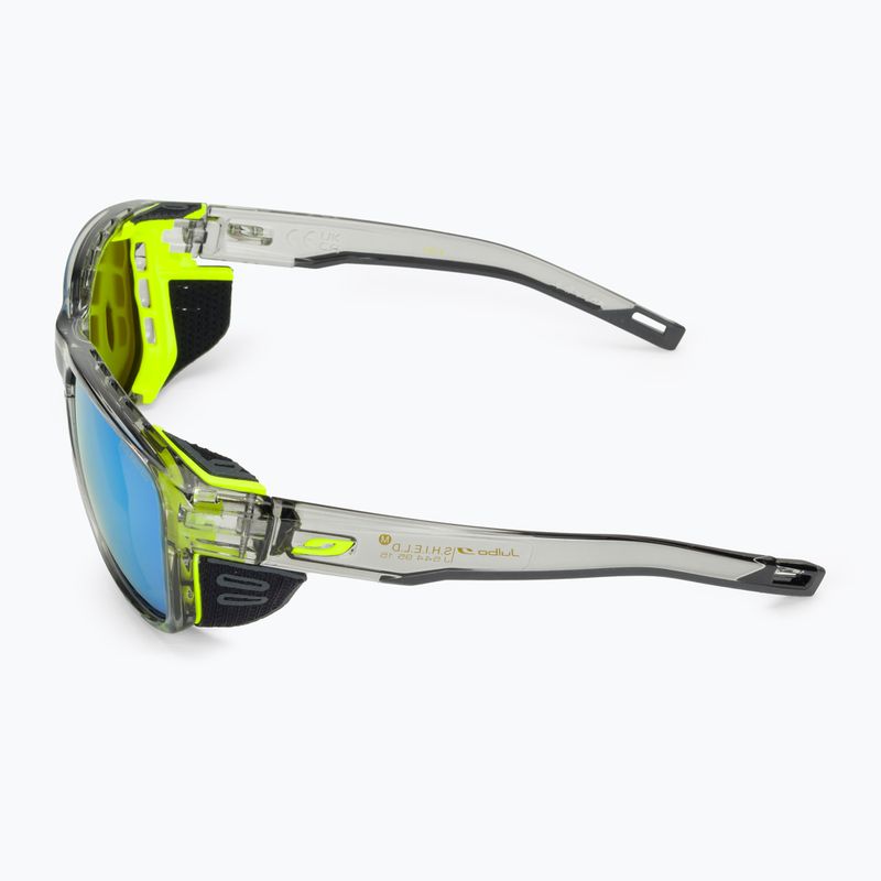 Occhiali da sole Julbo Shield M Polar 4 Hd nero/giallo fluo/capsula ocean master 5