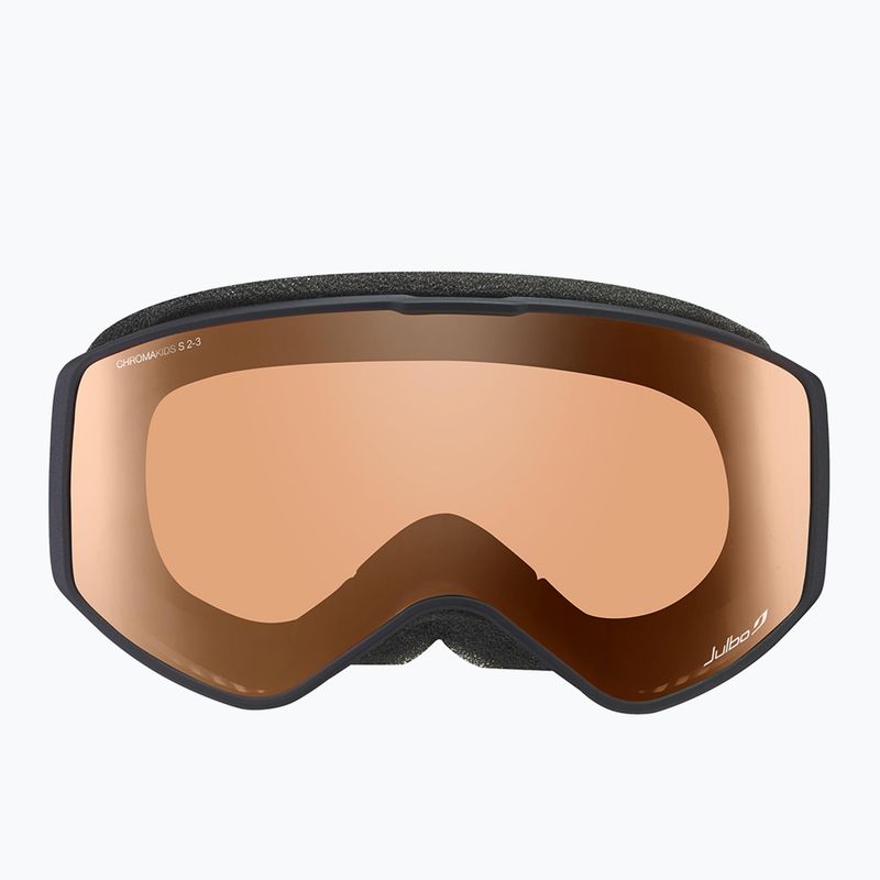 Maschera da sci per bambini Julbo Atome Chromakids black/brown 2