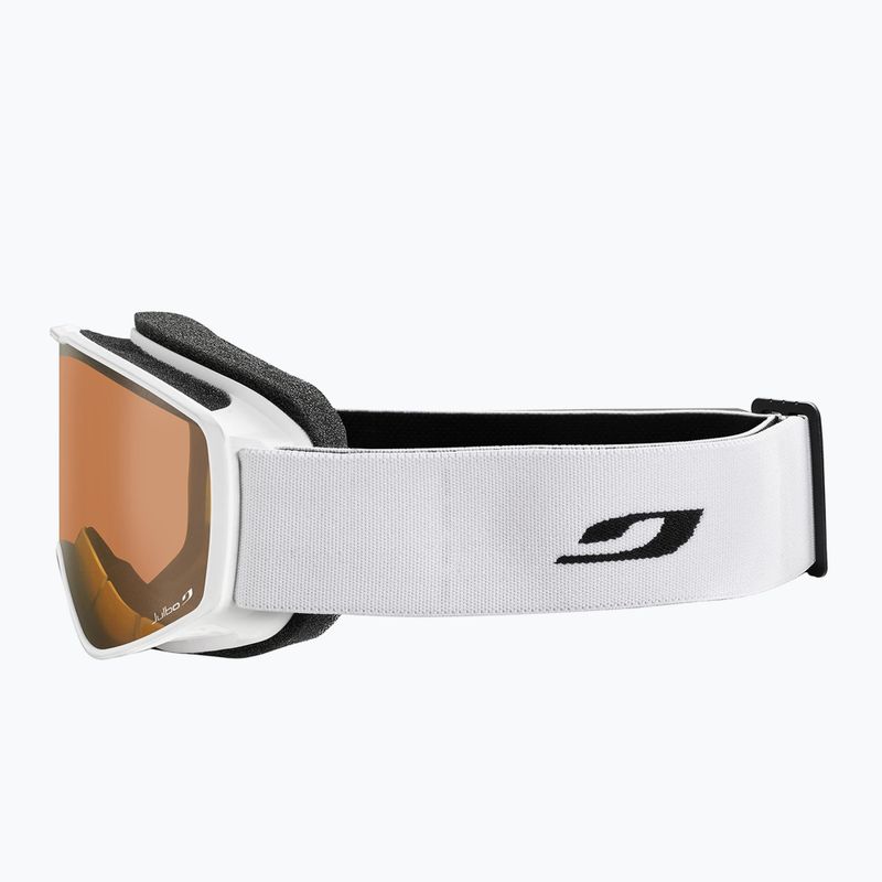 Maschera da sci per bambini Julbo Atome Chromakids white/brown 3