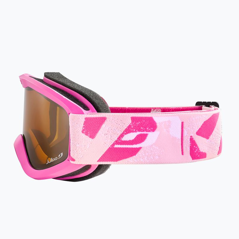 Maschera da sci per bambini Julbo Atome Chromakids pink/brown 3