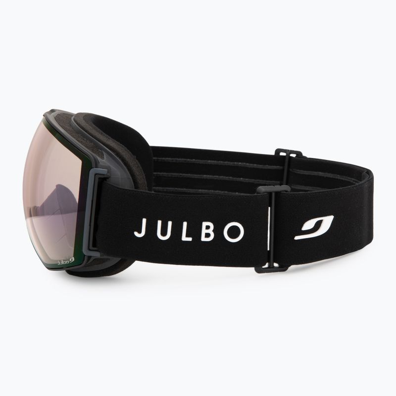 Julbo Lightyear Reactiv Occhiali da sci ad alto contrasto nero/grigio/blu flash 4