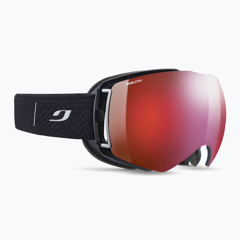 Occhiali da sci Julbo Lightyear Reactiv ad alto contrasto nero/grigio/flash a infrarossi 2