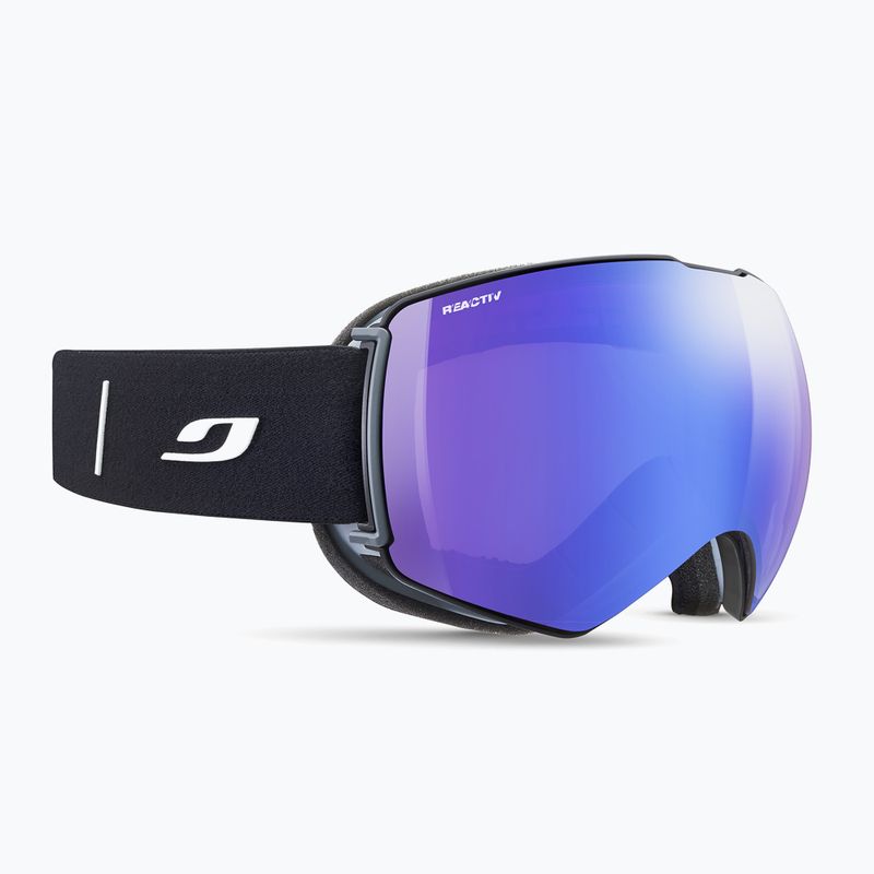 Maschere da sci Julbo Lightyear OTG Reactiv High Contrast black/gray/flash blue 5