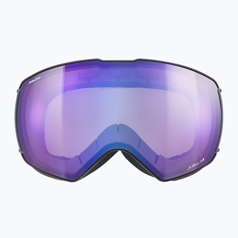 Maschere da sci Julbo Lightyear OTG Reactiv High Contrast black/gray/flash blue 7