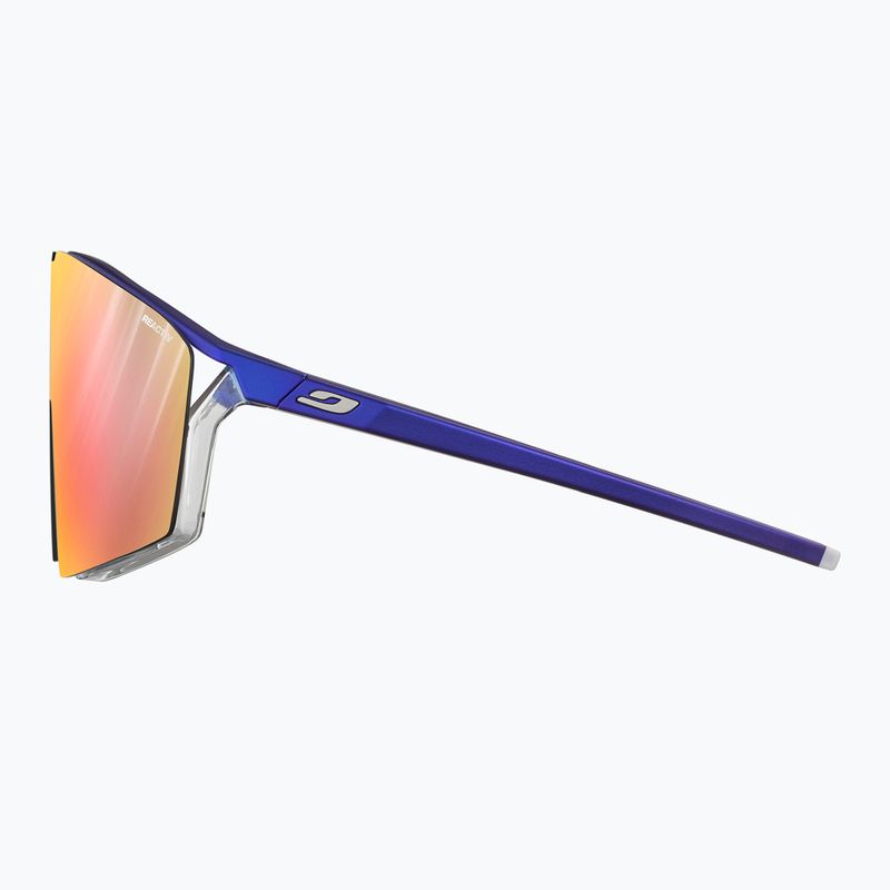 Occhiali da sole Julbo Edge Reactiv 1-3 Light Amplifier blu metallizzato/bianco/multilayer oro rosa 8