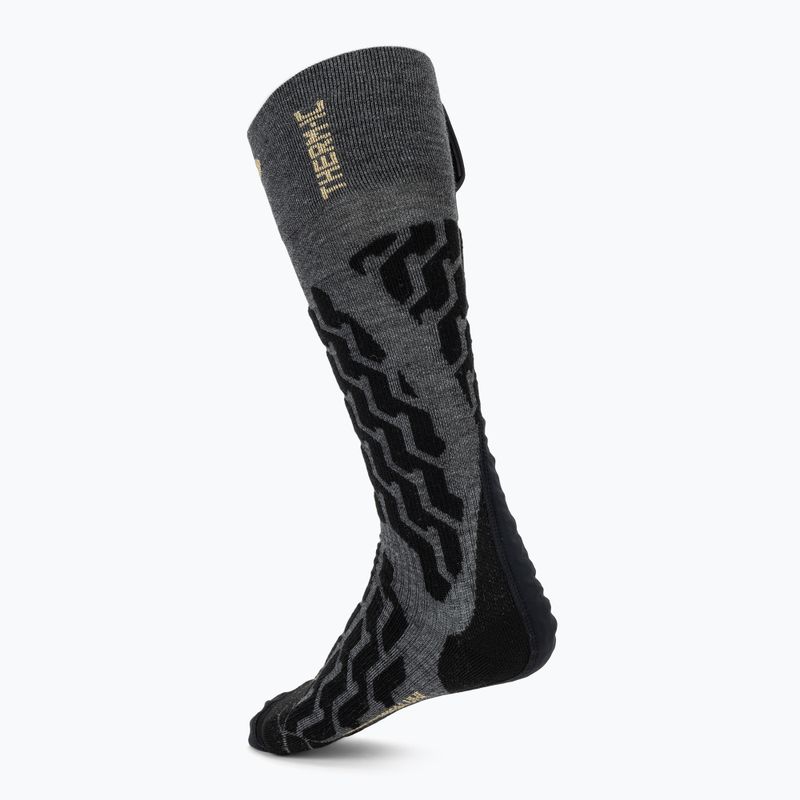 Calze riscaldate Therm-ic Powersocks Heat Fusion Uni grigio/nero 2