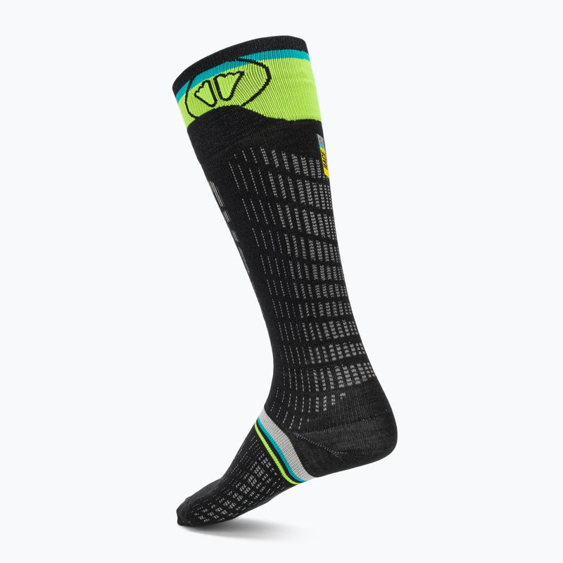 Calzini SIDAS Ski Ultra Fit nero/giallo 2
