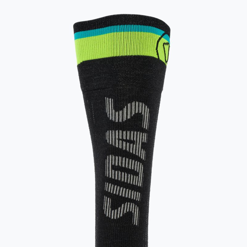 Calzini SIDAS Ski Ultra Fit nero/giallo 4