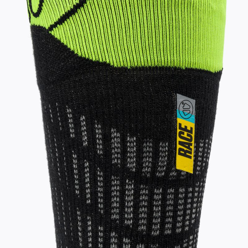 Calzini SIDAS Ski Ultra Fit nero/giallo 6