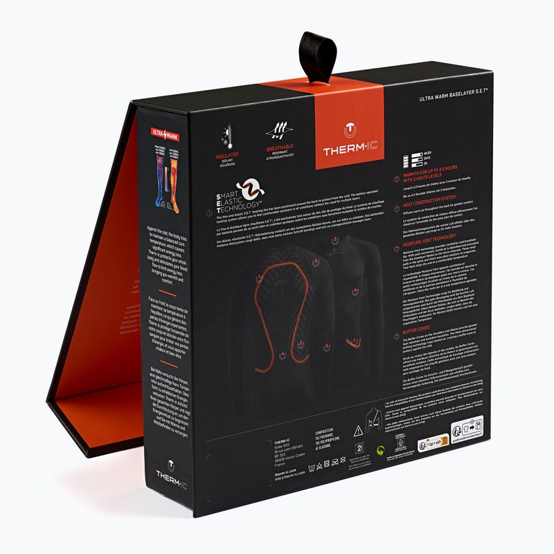 Felpa riscaldata Therm-ic Baselayer S.E.T. nera 5