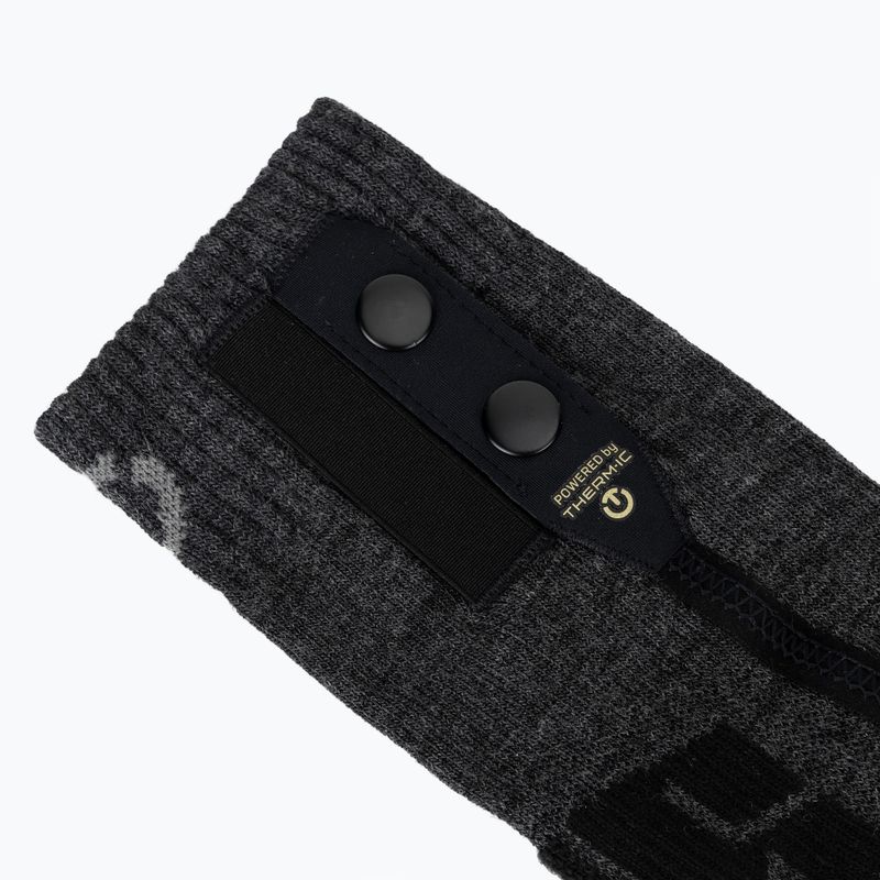 Calzini Therm-ic Comfort S.E.T grigio/nero riscaldati 4