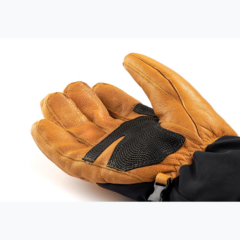 Guanti riscaldati Therm-ic Freeride Ultra Heat + Ultra Heat S-Batteries black/light brown 5