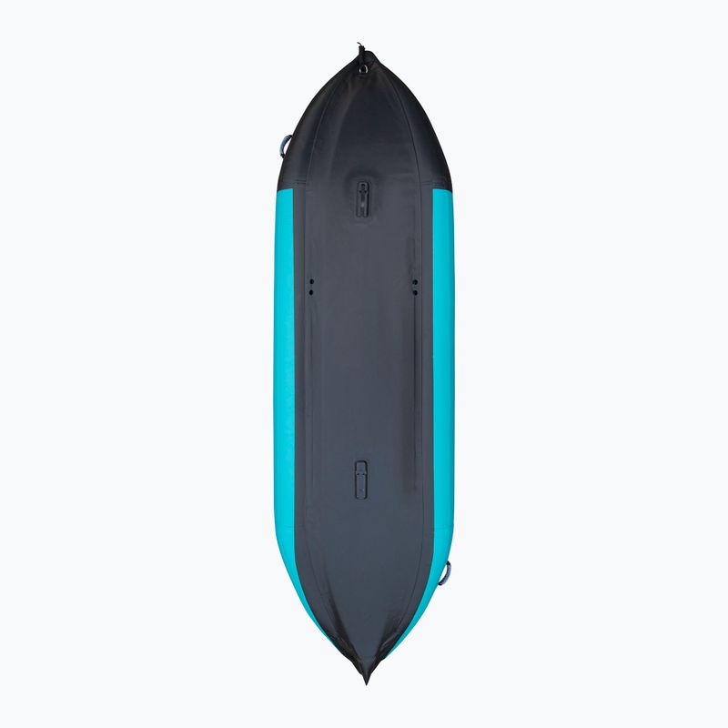 AQUADESIGN Kayak gonfiabile per 2 persone Koloa 360 cm blu/nero 7
