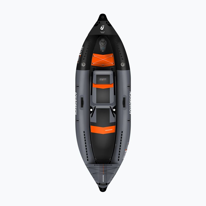 AQUADESIGN Koloa X'Perience 1 305 cm nero/grigio kayak gonfiabile per 1 persona 2