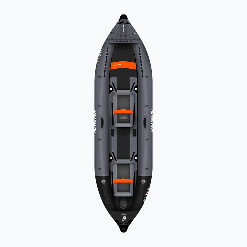 AQUADESIGN Koloa X´Perience 2 360 cm nero/grigio kayak gonfiabile per 2 persone 2