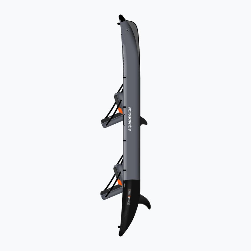AQUADESIGN Koloa X´Perience 2 360 cm nero/grigio kayak gonfiabile per 2 persone 3
