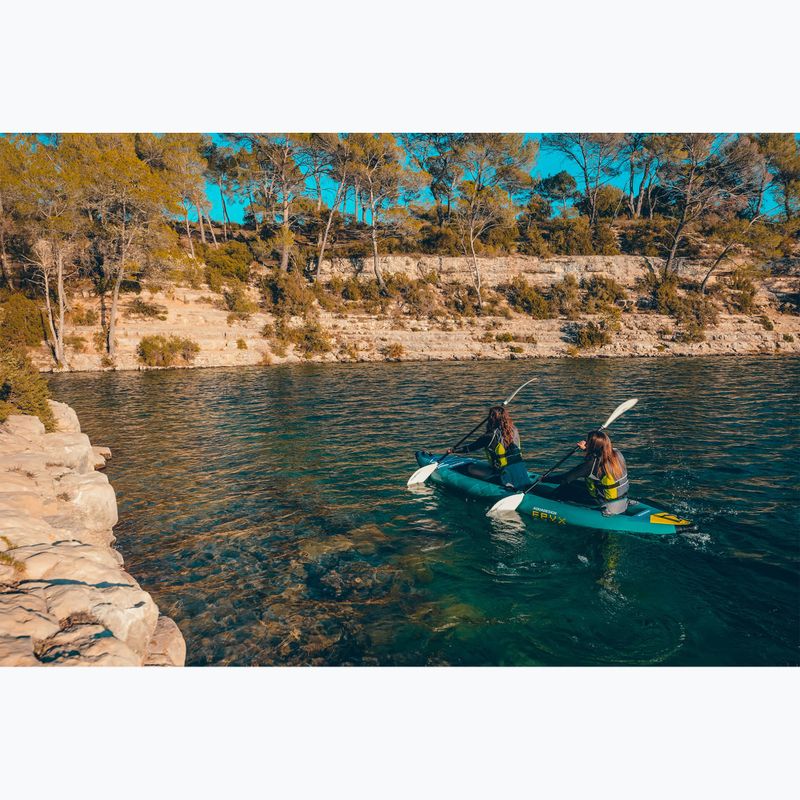AQUADESIGN Epyx 380 cm blu kayak gonfiabile per 2 persone 7