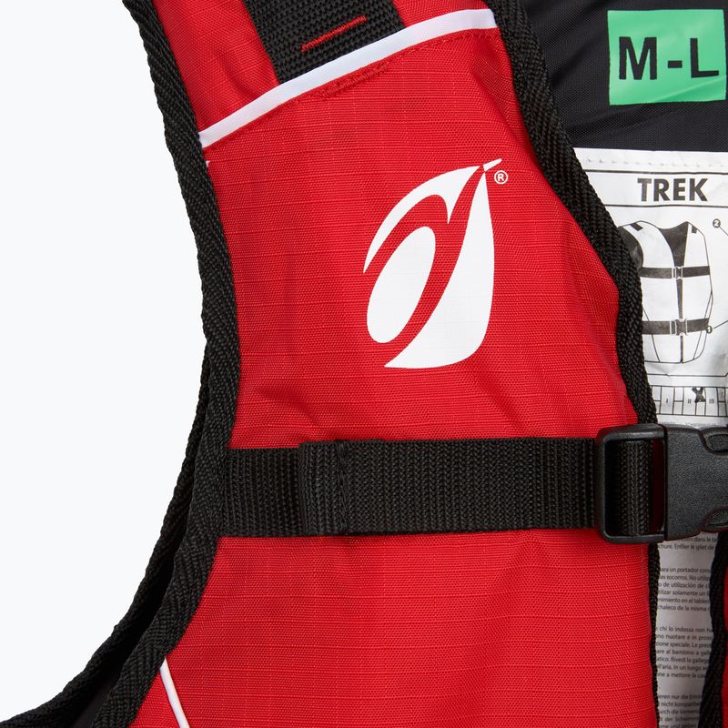 AQUADESIGN Gilet di assicurazione Trek rosso 4