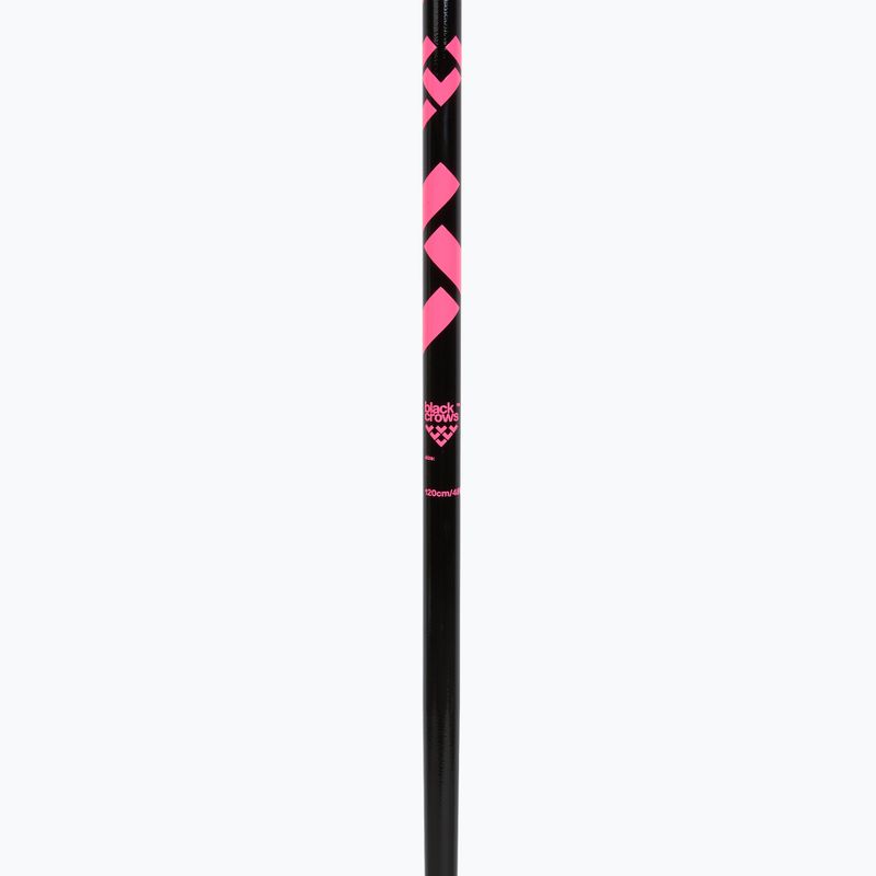 Bastoncini da sci Black Crows Oxus black/pink 4