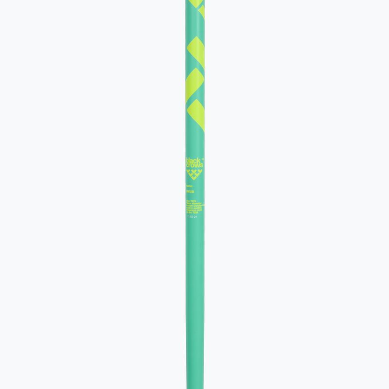Bastoncini da sci Black Crows Oxus yellow/green 4
