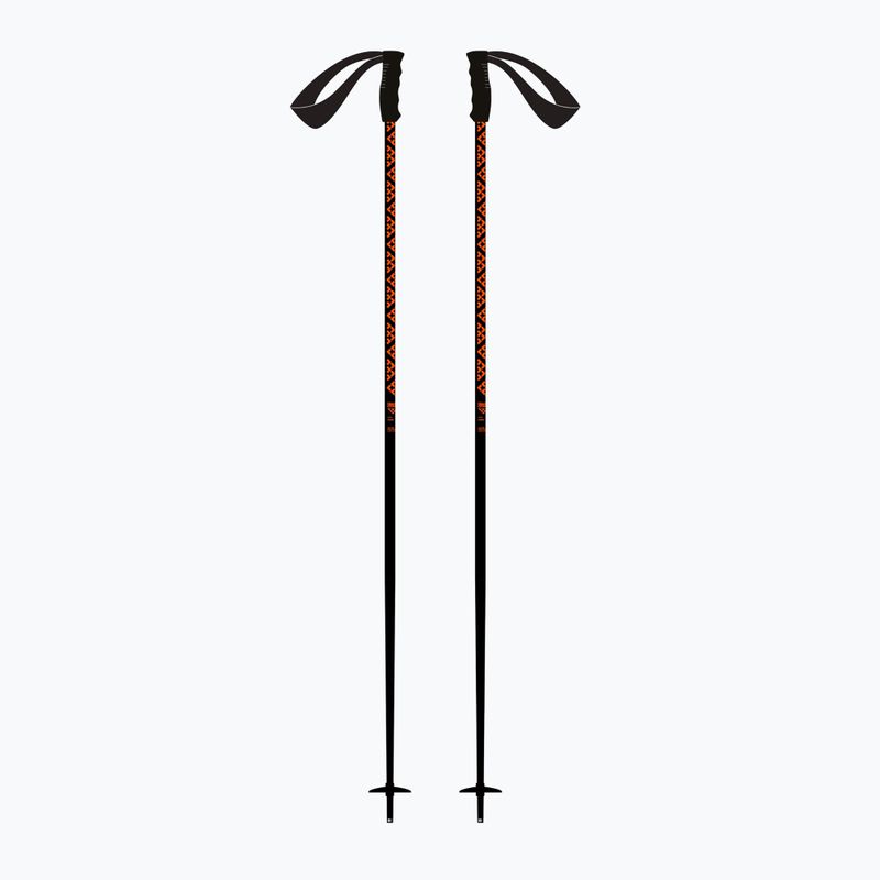 Bastoncini da sci Black Crows Meta black/orange 6