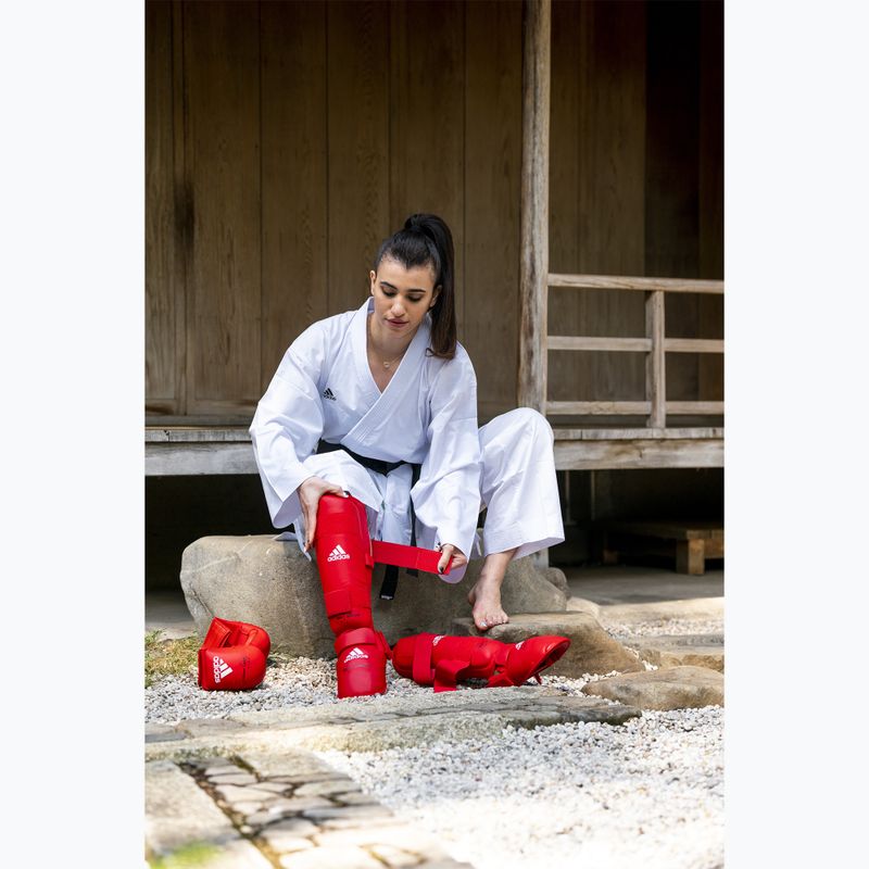 Protezioni per le mani adidas WKF rosso 6