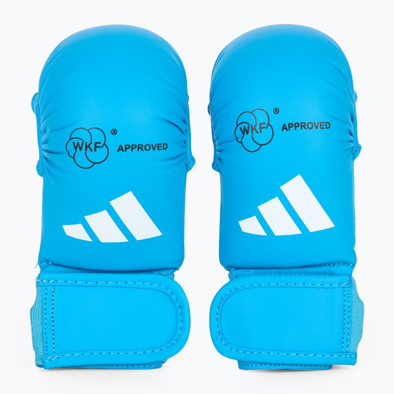 Protezioni per le mani adidas WKF blu/nero 2