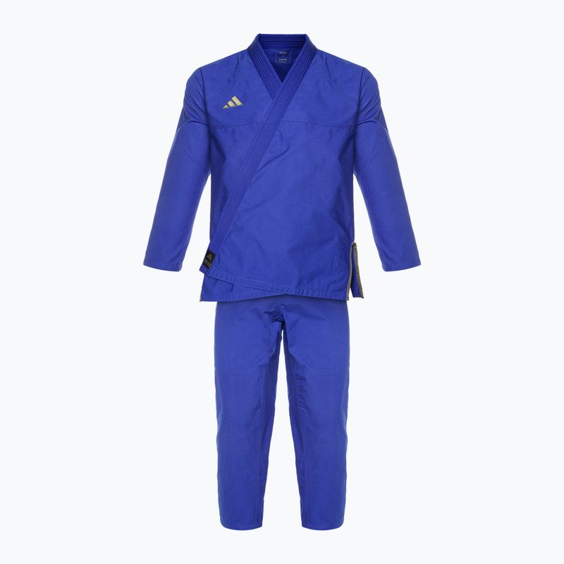 GI per il jiu-jitsu brasiliano adidas Response 2.0 blu