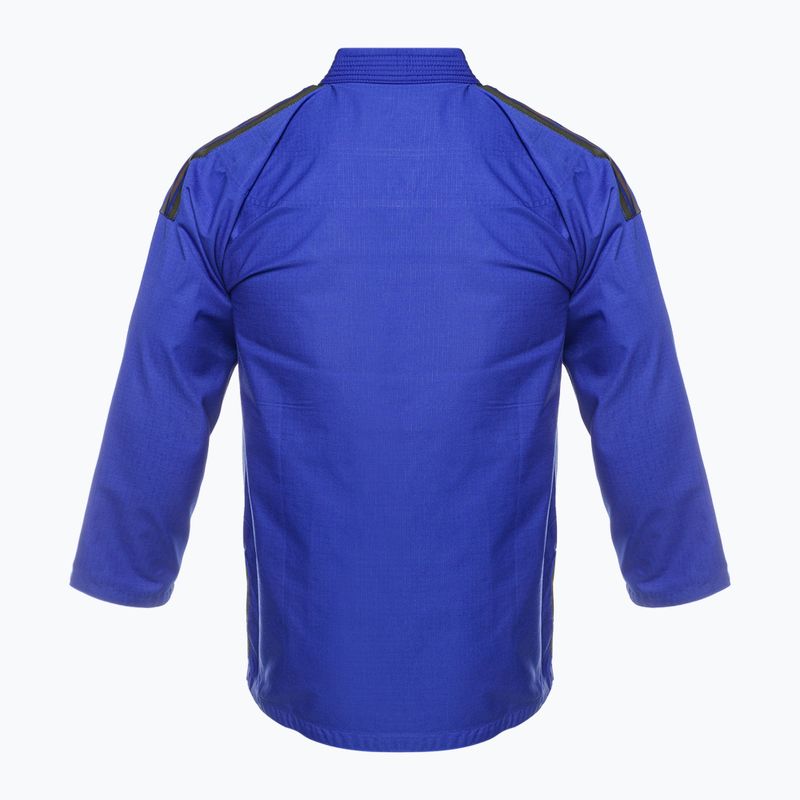 GI per il jiu-jitsu brasiliano adidas Response 2.0 blu 3