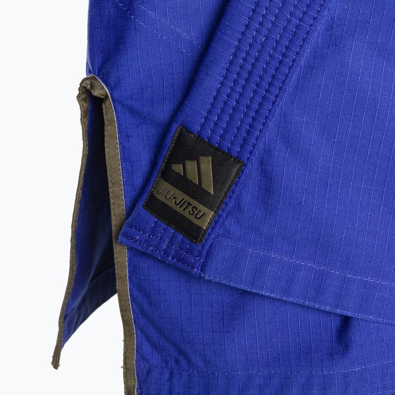 GI per il jiu-jitsu brasiliano adidas Response 2.0 blu 4