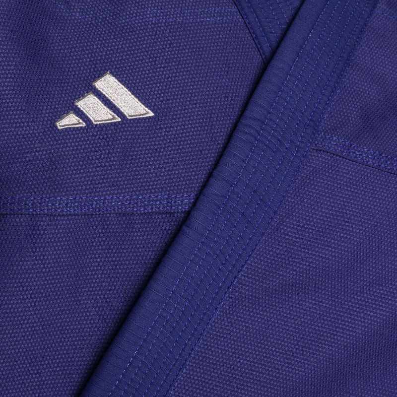 GI per il jiu-jitsu brasiliano adidas Challenge 2.0 blu/grigio 6