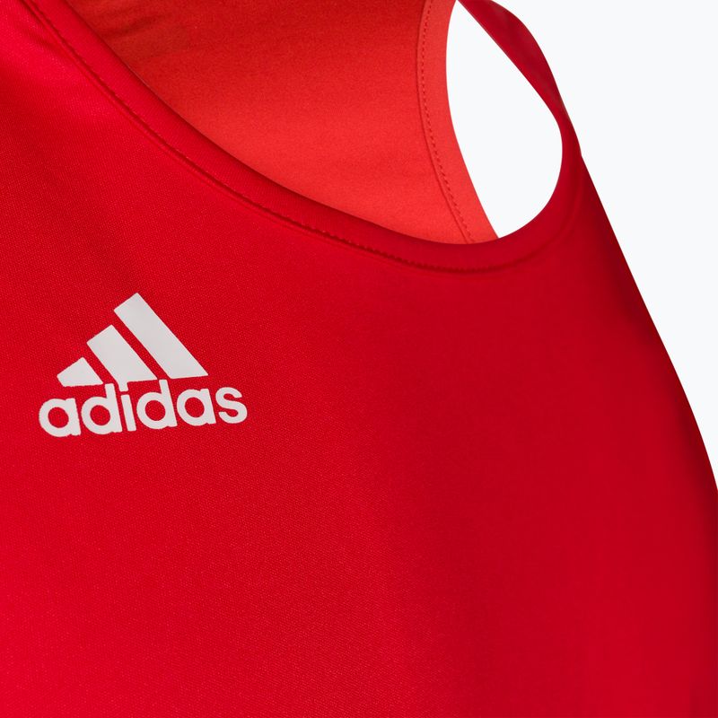 Maglia da allenamento adidas Boxing Top rosso ADIBTT02 3