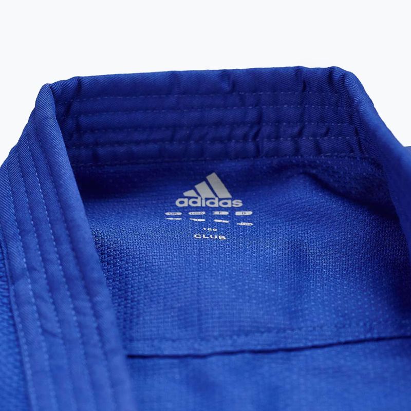 adidas Club bambini judogi blu J350BLUE 4