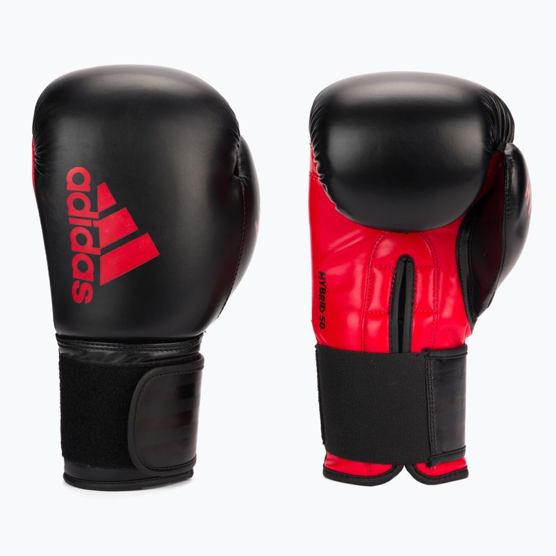 Guantoni da boxe adidas Hybrid 50 nero ADIH50 5