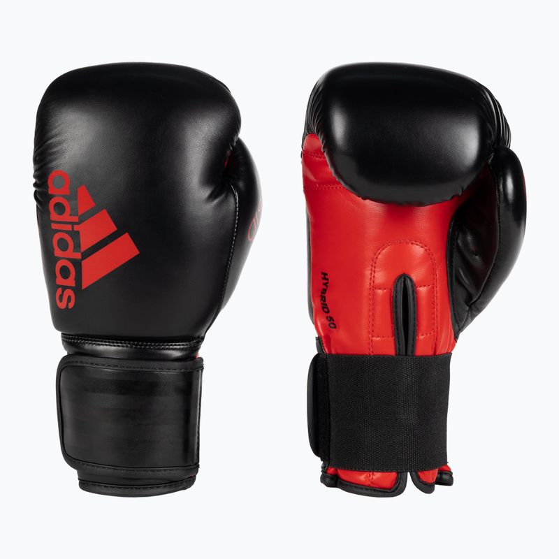 Guantoni da boxe adidas Hybrid 50 nero ADIH50 6