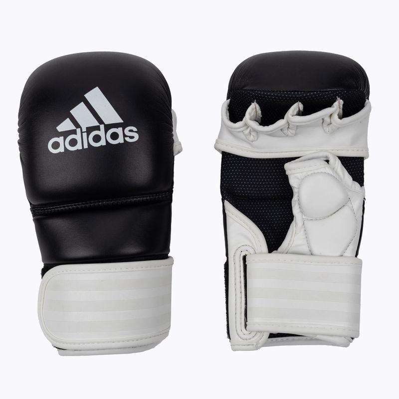 Guanti da grappling Adidas bianchi ADICSG061 3