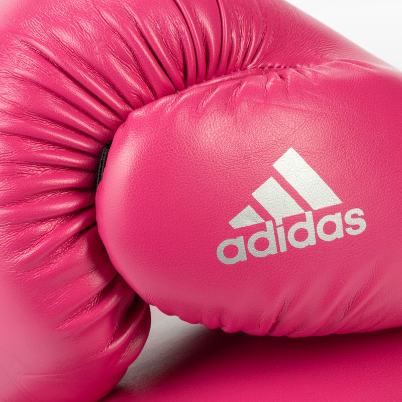 Guantoni da boxe adidas Speed 50 rosa ADISBG50 5