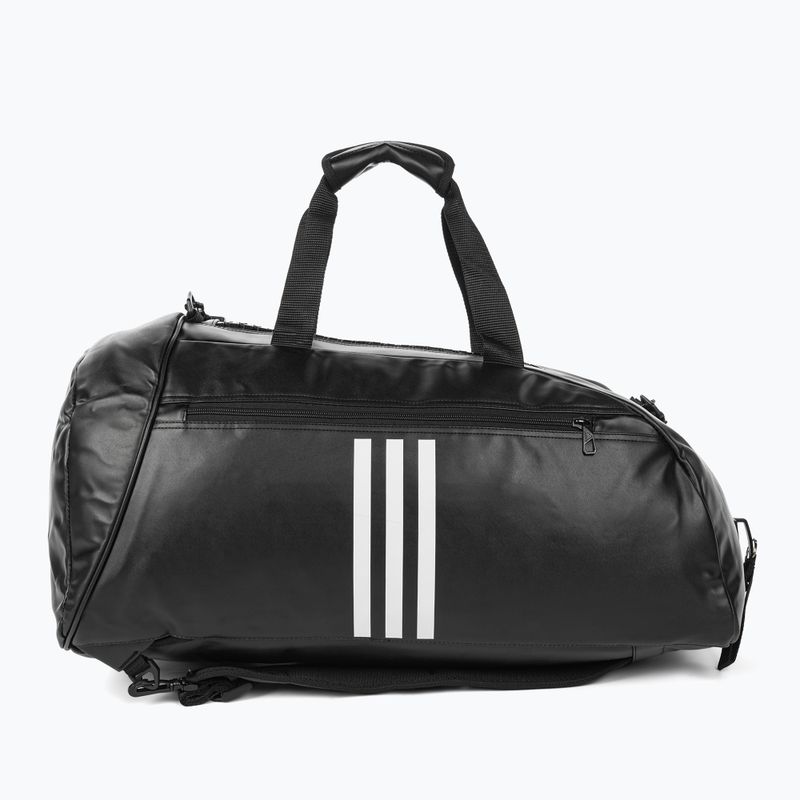 Borsa da allenamento adidas Combat Sports 65 l nero/bianco 3