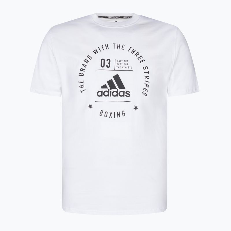 adidas Camicia da allenamento per la boxe, bianco ADICL01B