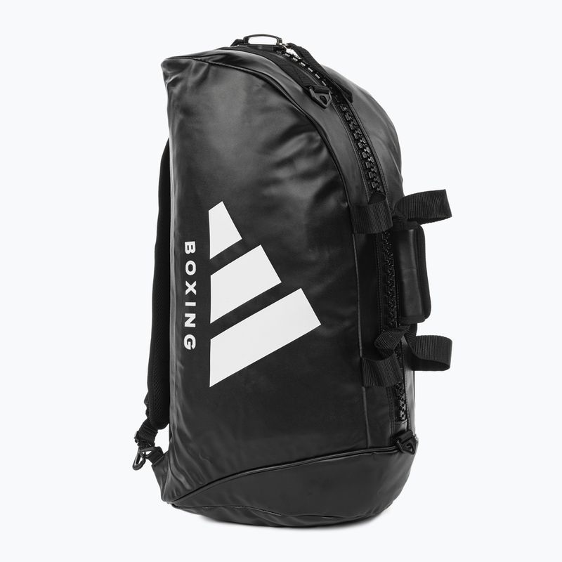 adidas 2-in-1 Boxing L borsa da allenamento nero/bianco 2