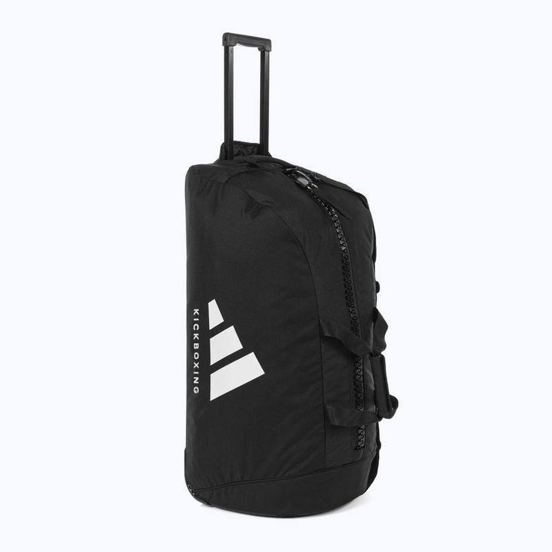 Borsa da viaggio adidas Kickboxing 120 l nero/bianco 3