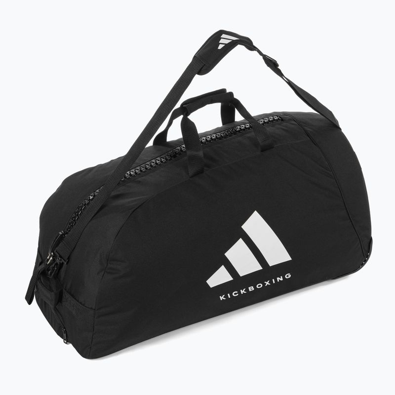 Borsa da viaggio adidas Kickboxing 120 l nero/bianco 5