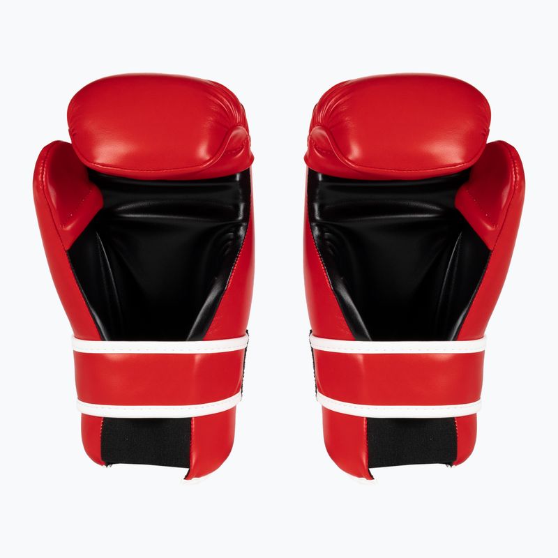 Guantoni da boxe adidas Point Fight Adikbpf100 rosso e bianco ADIKBPF100 3